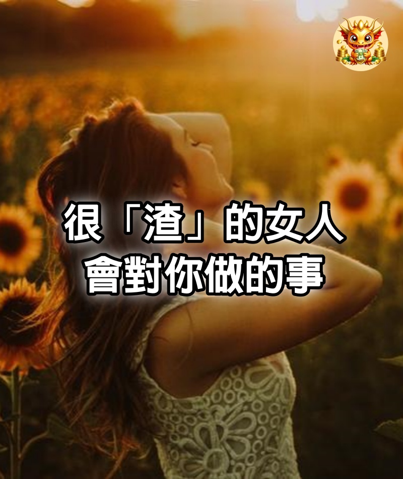 很「渣」的女人，會對你做的事